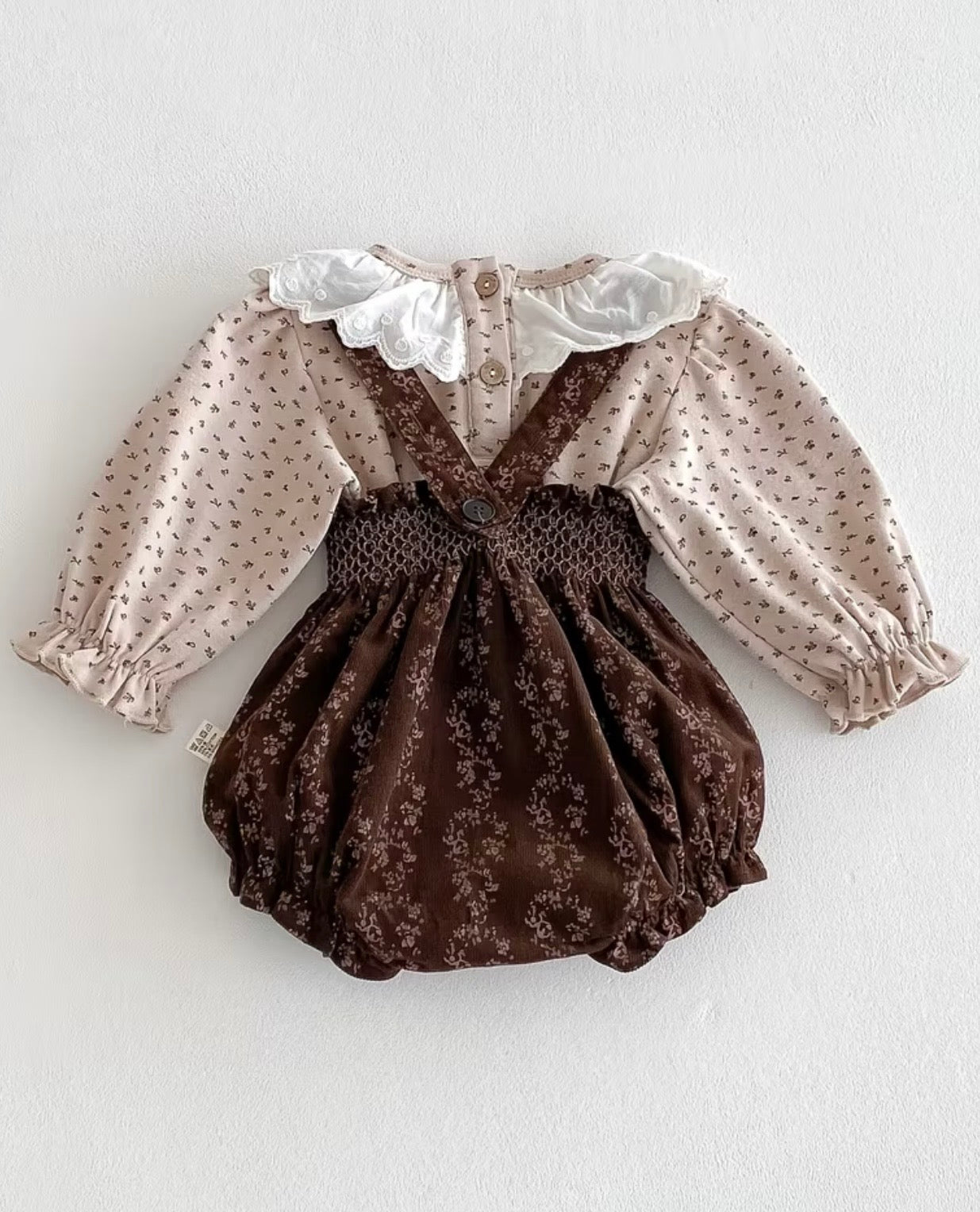 The Chestnut Meadow Romper Set