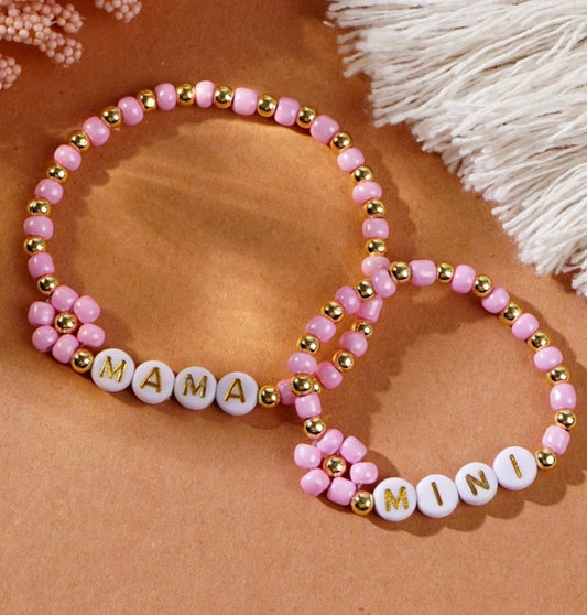 MAMA&MINI Matching Bracelets