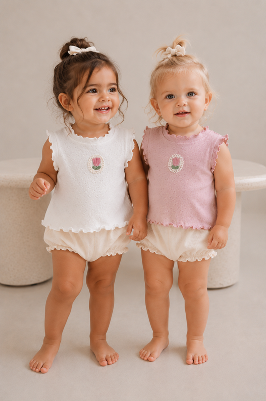 The Tulip Knit Vest top